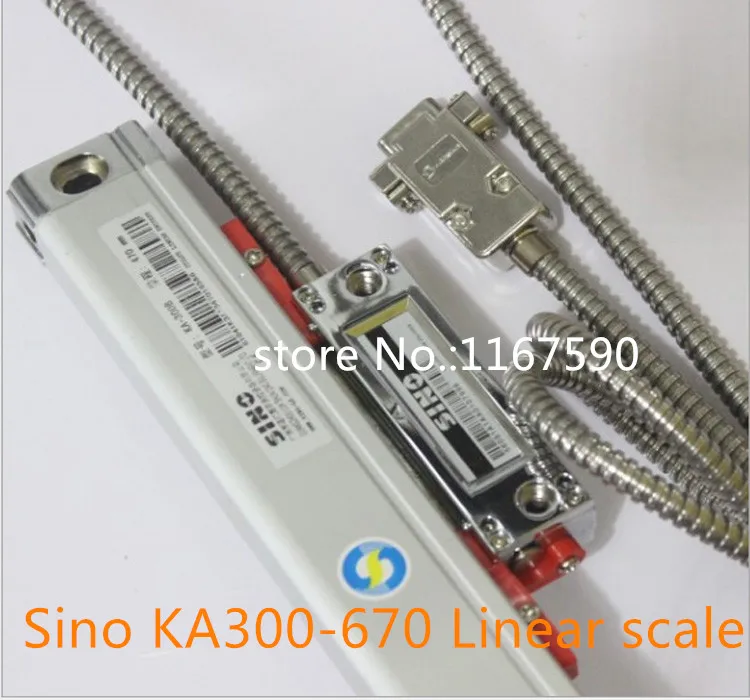 100 Orginal SINO linear encoder KA300 670mm 5um resolution lathe