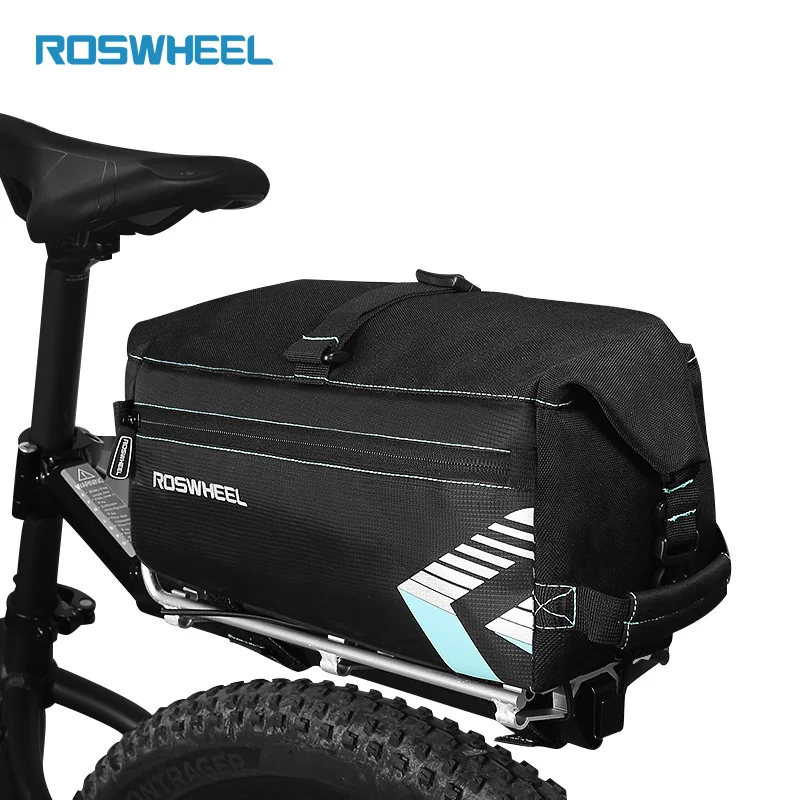 

ROSWHEEL 6L Waterproof Bike Bag Outdoor Single Shoulder Bag For MTB Cycling Bike Back Seat Rear Bags Saddle Bag
