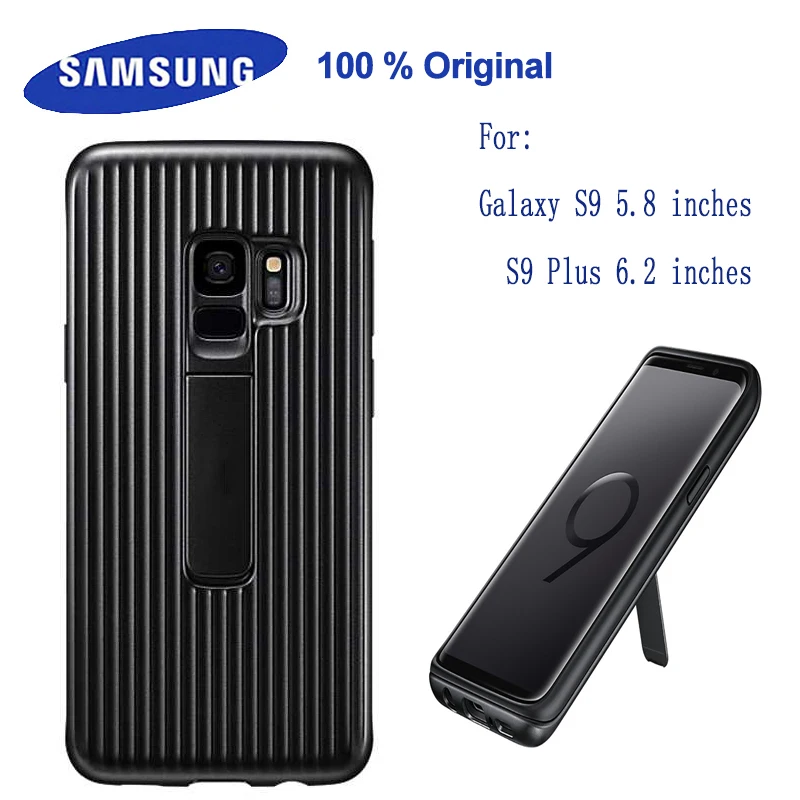 

100% Original Samsung Smartphone Case Cover Protection Plastic Acrylic Material Transparent Multicolor Support S9 S9 Plus
