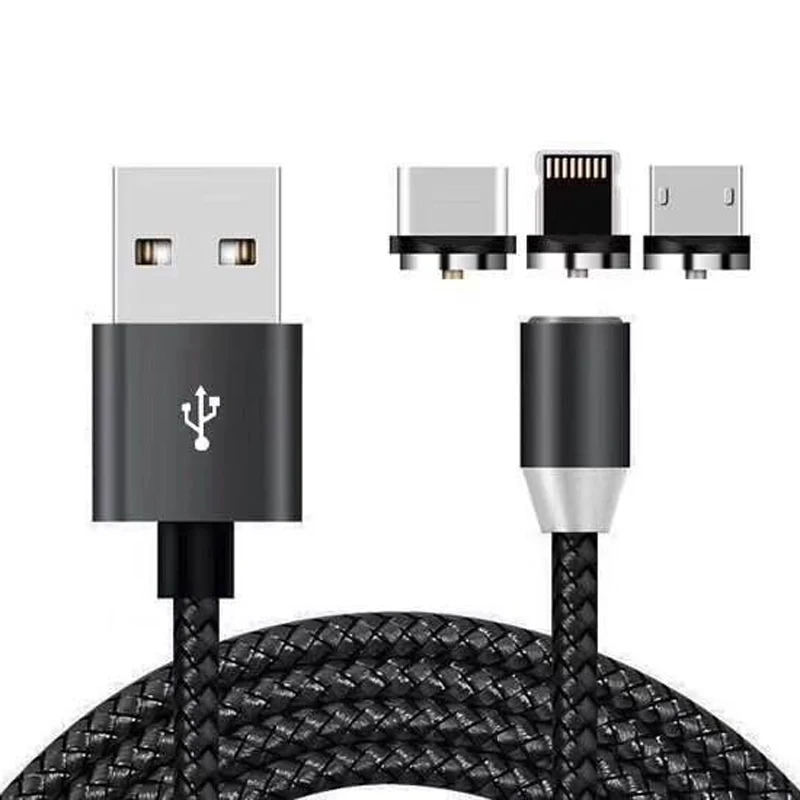 Магнитный Micro USB кабель адаптер usb type C мобильный телефон для iPhone samsung type-c зарядный Магнитный зарядный кабель