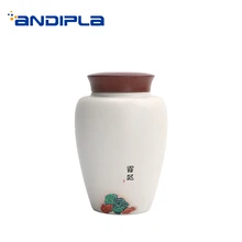 Японский стиль облако узор Керамический Чайник Емкость для хранения чая Cha hai аксессуары влагостойкие старинные банка для сахара гайка уплотнения танков