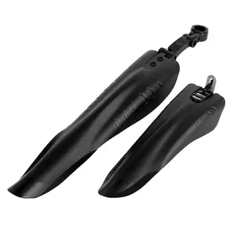 

2pcs/Set Bicycle Front Rear Fenders MTB Mountain Road Bike Mud Mudguard Removable Guards Bicicleta Fenders Black Cycle Parts