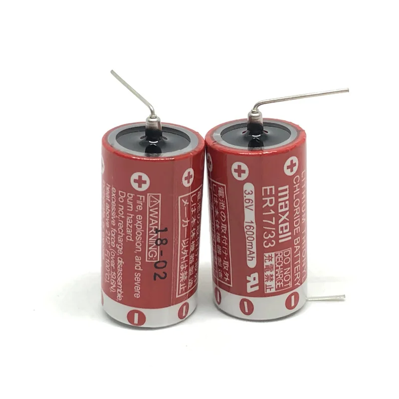 

MasterFire 4pcs/lot New Original MAXELL ER17/33 3.6V 1600mAh Lithium Batteries PLC Battery (ER17/33)
