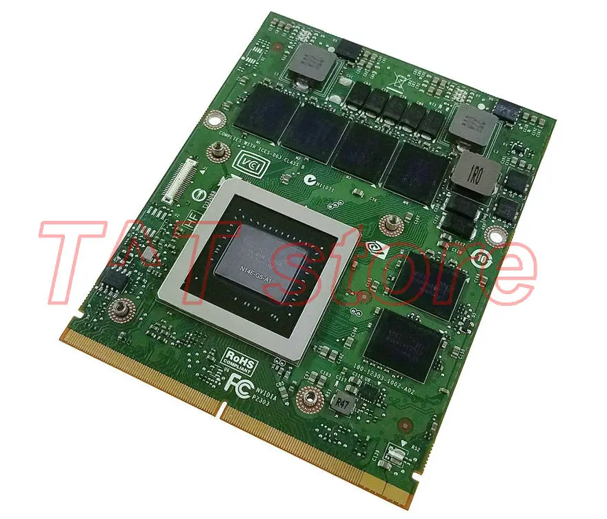 original HW6C9 for M17X M18X GTX 770M GTX770M 3GB MXM 3.0 GDDR5 Laptop graphics Video Card board 0HW6C9 CN-0HW6C9 N14E-GS-A1 original HW6C9 for M17X M18X GTX 770M GTX770M 3GB MXM 3.0 GDDR5 Laptop graphics Video Card board 0HW6C9 CN-0HW6C9 N14E-GS-A1