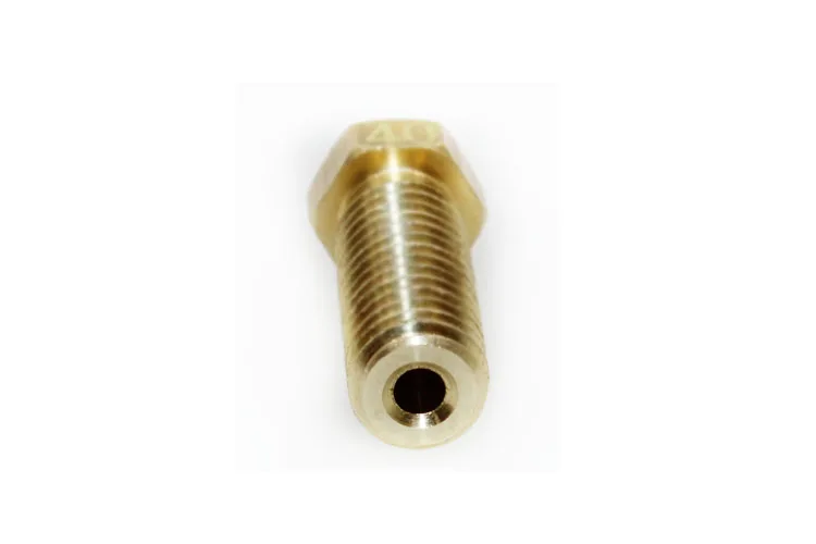 3d printer nozzle all-metal V6 M6 screw brass 0.4mm 0.6mm 0.8mm 1.0mm 1.2mm for 1.75mm 3mm consumables