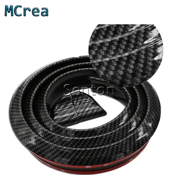 

MCrea Car stickers Carbon Fiber Spoilers Sticker For Mercedes W211 W203 W204 W210 W205 W212 For Cadillac CTS SRX ATS Accessories