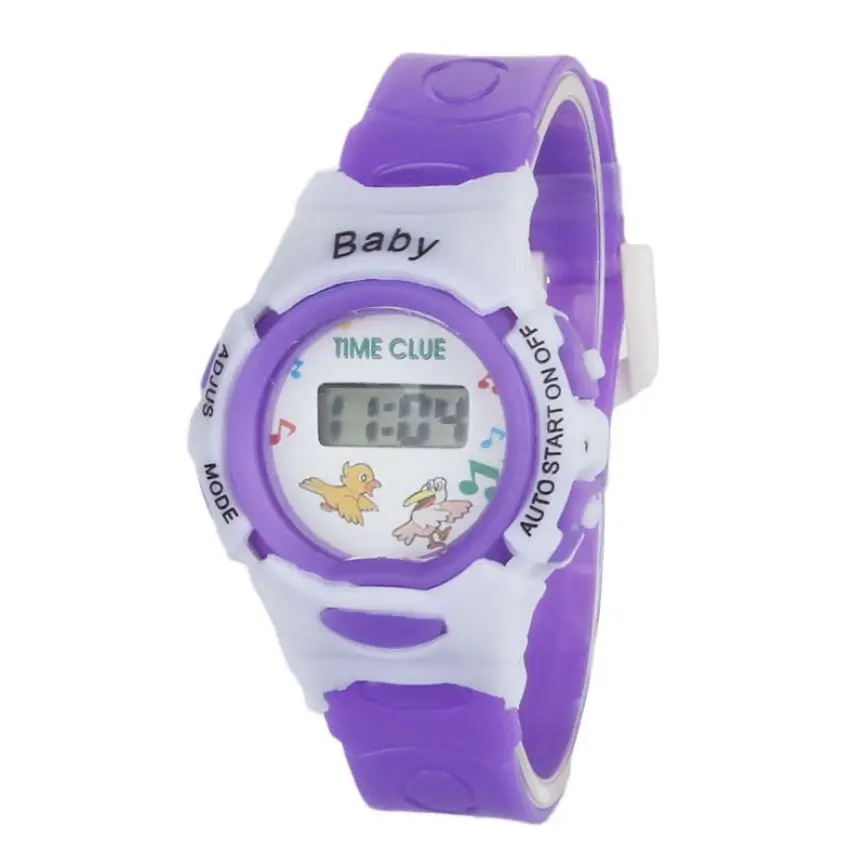 Новые детские многофункциональные спортивные водонепроницаемые наручные часы с будильником для маленьких мальчиков и девочек, светодиодный Будильник# D