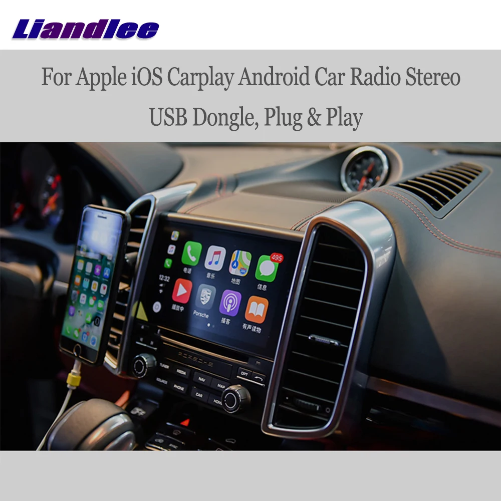 Liandlee для Apple iOS Carplay Android автомобильное радио стерео головное устройство USB кабель для iPhone и Android Авто Смартфон USB ключ