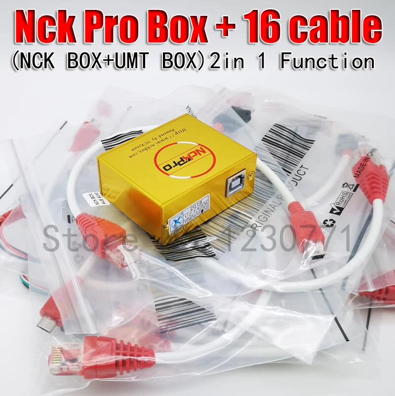100% оригинал NCK PRO BOX Pro 2 box (поддержка + UMT в 1) 16 кабелей|Детали устройств связи| |