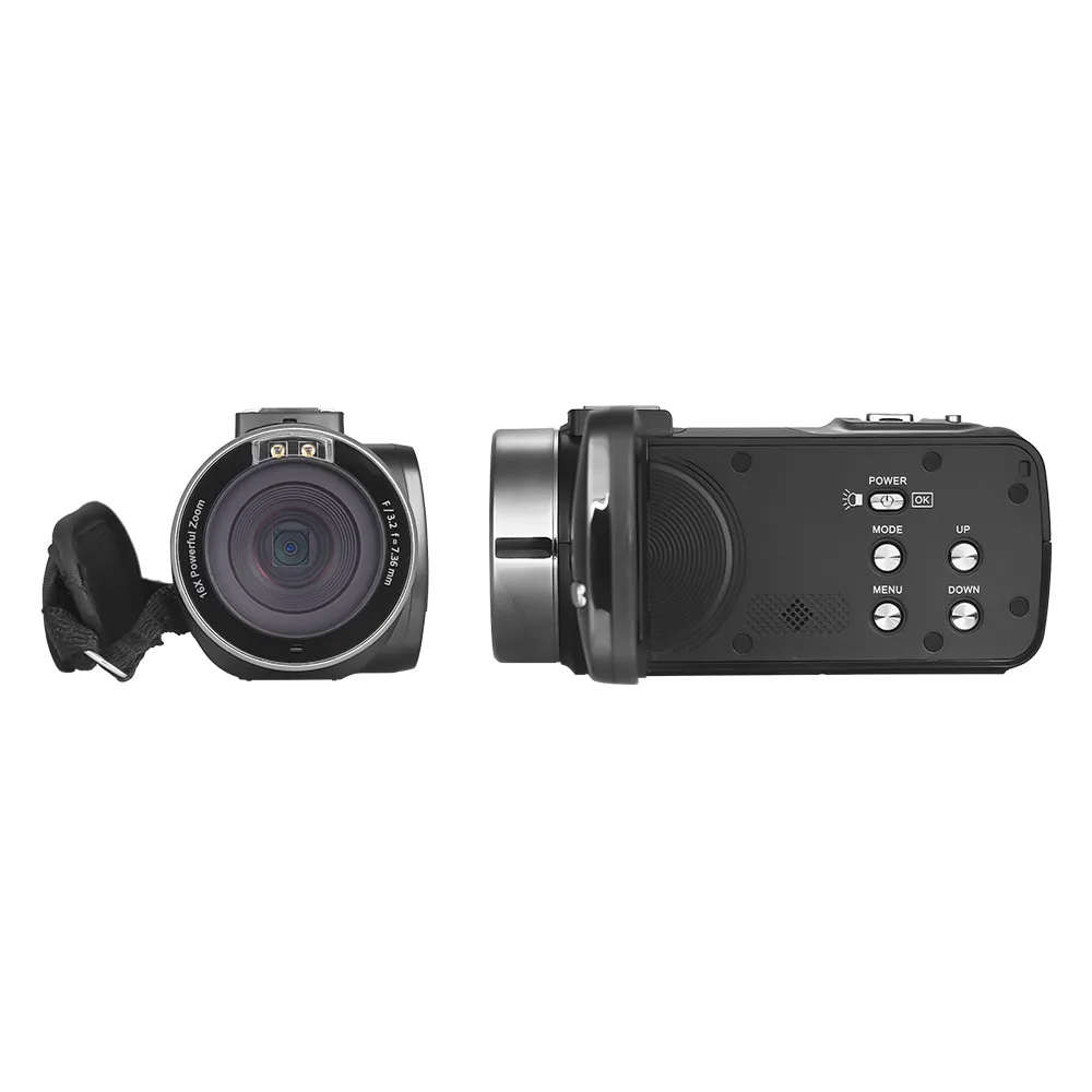 Andoer HDV-301LTRM 1080 P FHD Цифровая видеокамера DV рекордер IR Nightshot 24MP 16X цифровой зум 3,0 дюймов lcd