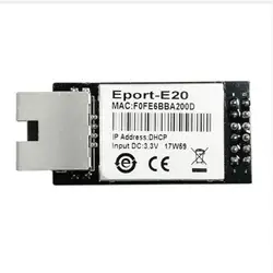 E20 FreeRTOS сетевой сервер порт ttl последовательный к Ethernet встроенный модуль DHCP 3,3 В TCP IP TelnetB