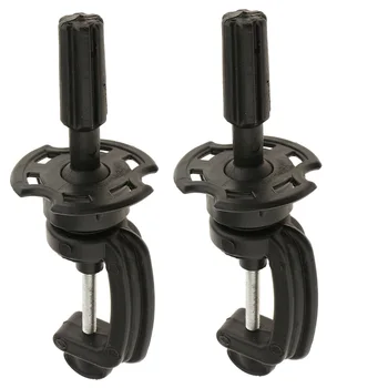 

2 Pieces Wig Making Head Stand - C-Clamp Clamp Holder for Cosmetology Mannequin Manikin Training Head