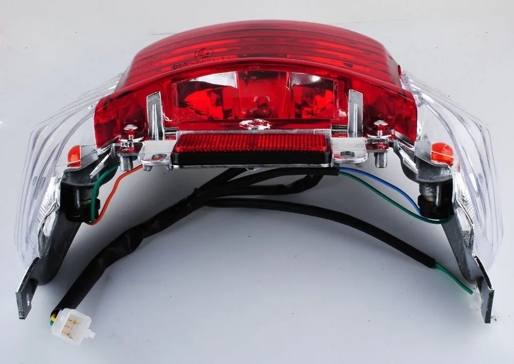 Фонарь в сборе для китайских Gy6 50cc 125cc 150cc Скутер мопед 8z1286|moped lights|assemblyt 5 |