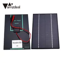 amzdeal 18V Solar Battery Power Charging Panel Charger Controller Motorbike Boat Outdoor Travelling Powerbank DIY Cell Module