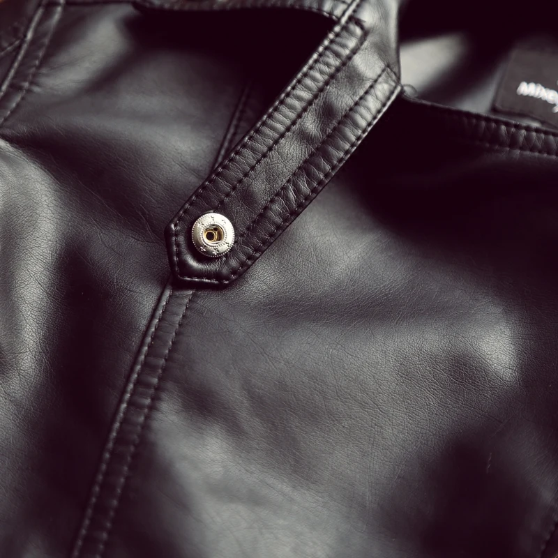 Female 2018 New Design Spring Autumn PU Leather Jacket Faux Soft Leather Coat Slim Black Rivet Zipper Motorcycle Pink Jackets