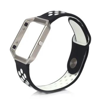 

Silicone Strap for Fitbit Blaze Band Replacment Wristband bracelet Wrist Belt Smartwatch Rubber Watchband+Metal Buck
