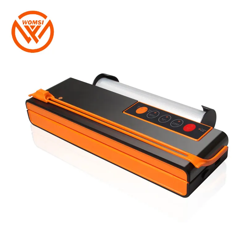 Best Price Vacuum-Packing-Machine Slot Food-Vacuum-Sealer Automatic Bags Mini WOMSI 10pcs Knife-Bag 33008650648