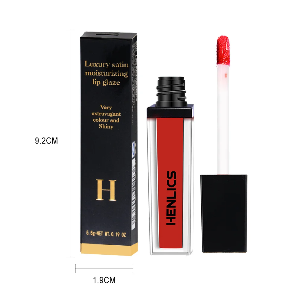 HENLICS Hot Sale Sexy Lip Paint 10 Colors Liquid Lipstick Waterproof 24hours Long Lasting Lipstick Lip Gloss Makeup HENLICS Hot Sale Sexy Lip Paint 10 Colors Liquid Lipstick Waterproof 24hours Long Lasting Lipstick Lip Gloss Makeup