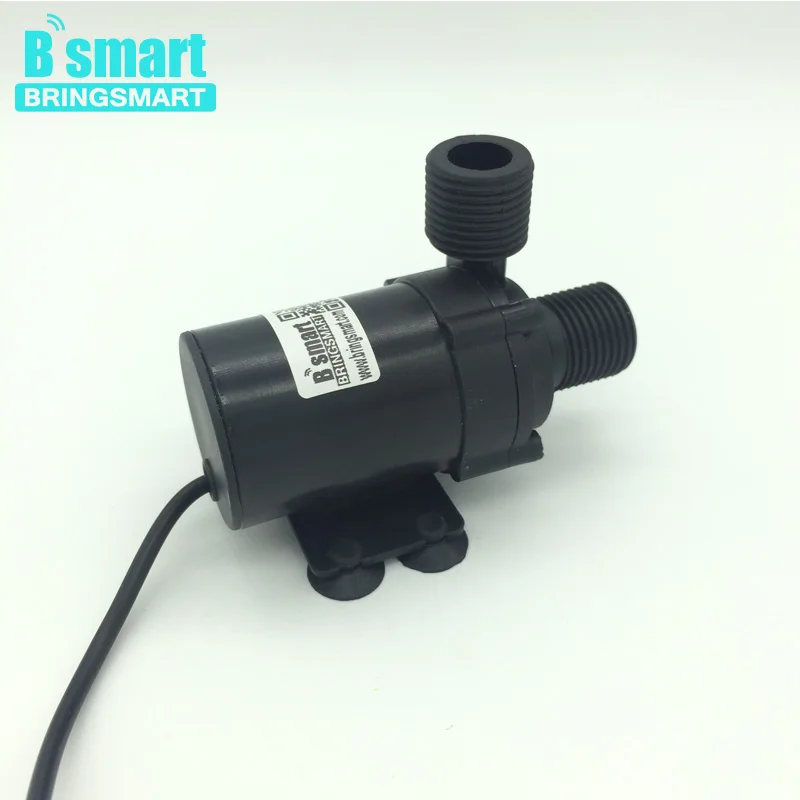 BringSmart Free Shipping 12V Booster Pump 500L/H 3.5M 24V 5M DC Brushless Water Pump Fountain Pump