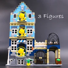 Бренд 15007 10190 Creator Expert фабрики рынок уличный строительные блоки модель совместимые части игрушек с wange