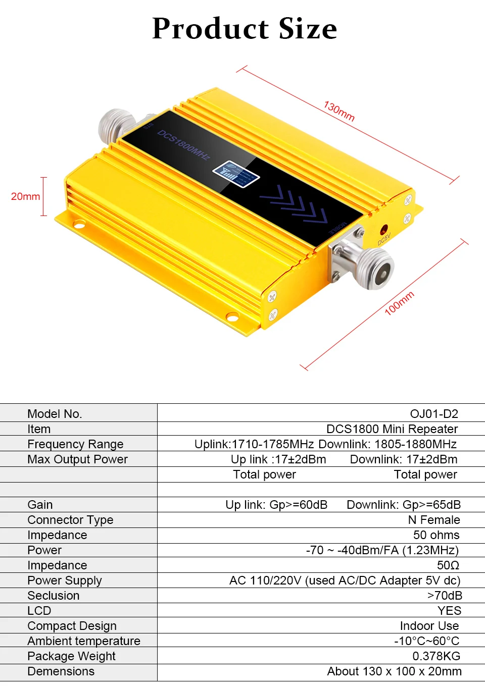 PCB 4g Lte 1800 МГц усилитель LCD GSM Amplificador GSM 2g 4g усилитель DCS 1800 усилитель сигнала мобильного телефона повторитель