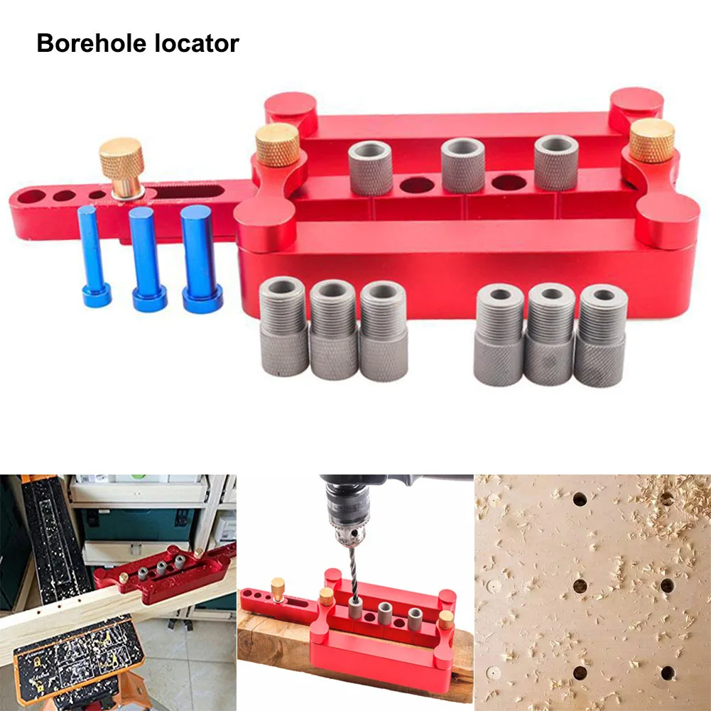 

2018 Woodworking Self Centering Dowelling Jig for Metric Dowels 6/8/10mm Precise Drilling Tools WWO66