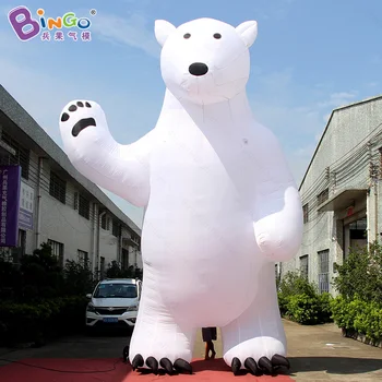 

outdoor Christmas inflatable polar bear, 6m high christmas polar bear-inflatable toy