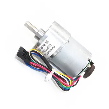 

JGB37-3530B with encoder motor, gear motor, speed motor, smart car motor 12V24V