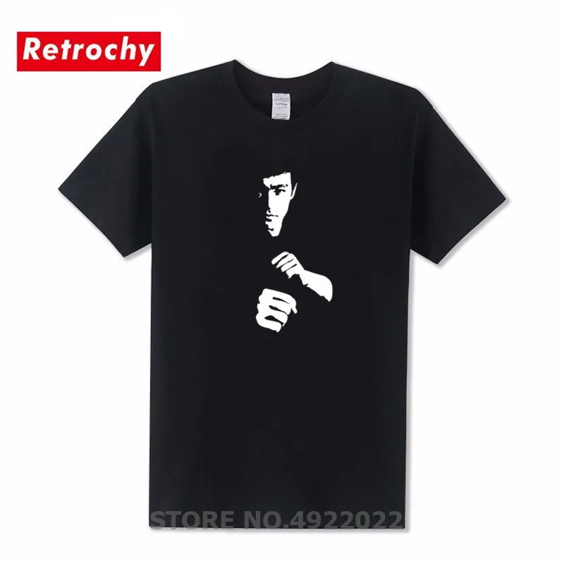 

Vintage Chinese Kungfu Tshirt Men's Bruce Movie Fans Loveful T-shirt Digital Printed Lee Adult T Shirt Hombre Streetwear Top Tee