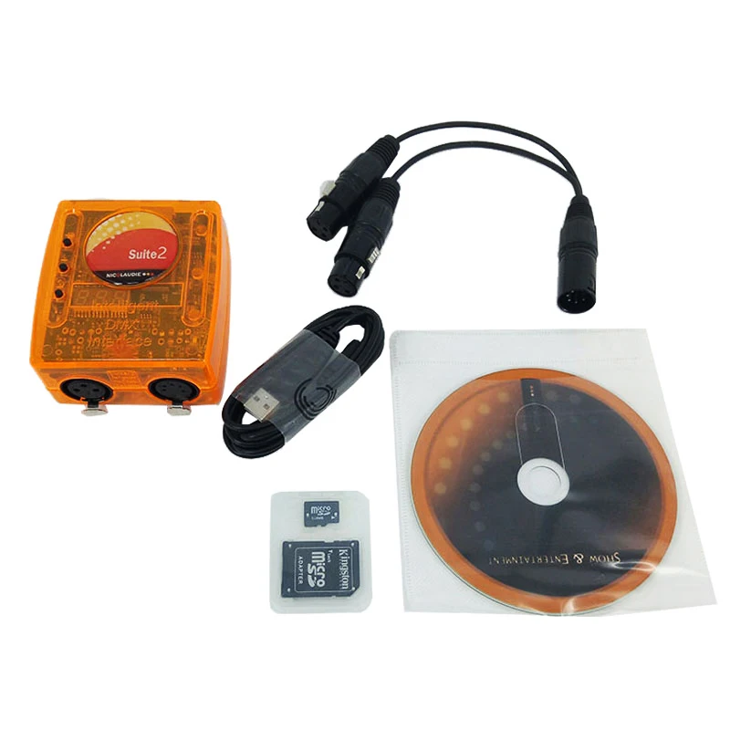 

Sunlite Suite2 FC DMX-USD Controller for for Party KTV Disco DJ Stage controlling software,SHEHDS Stage Lighting