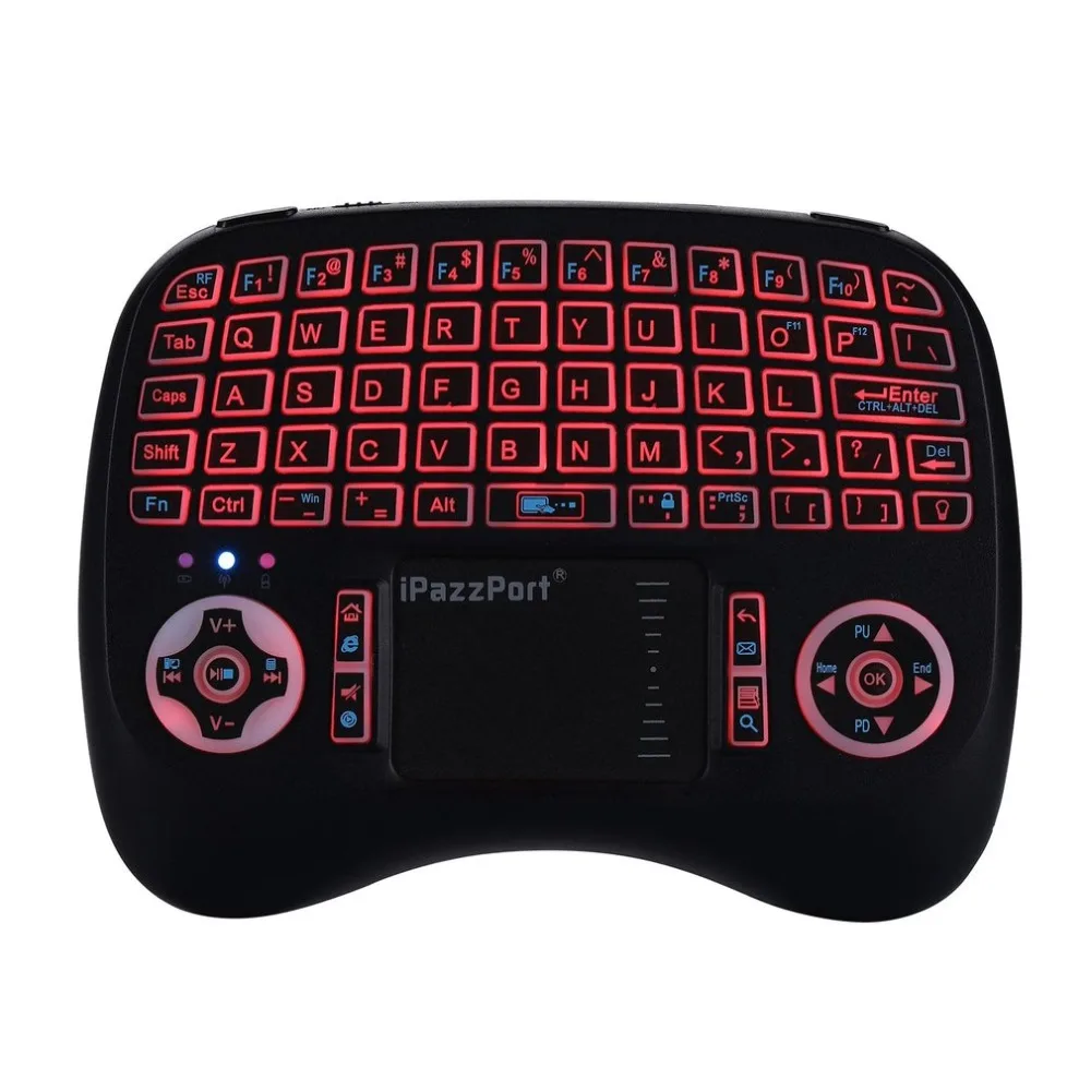 Multi language Mini Wireless Backlight Keyboard 21T RGB For Laptop PC Ergonomic Wireless