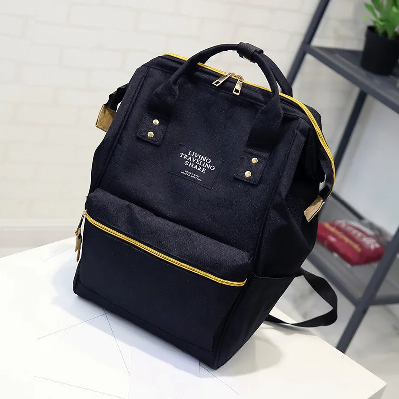 

Women Backpack Casual Daypacks Brand Design Zipper Backpack Female School Bag For Teenagers Girls Women Travel Tote Bag