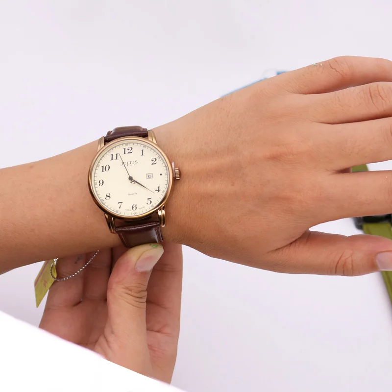 Julius Men's Watches | Men's Leather Watch | Quartz
