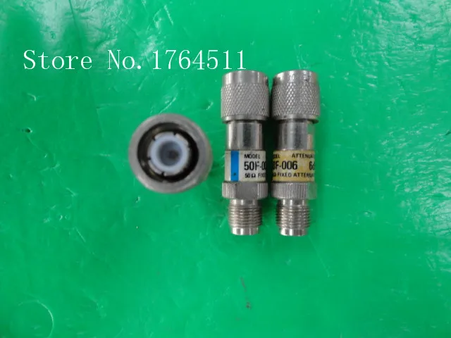 

[BELLA] JFW 50F-006 DC-2GHz 6dB 1W RF coaxial fixed attenuator TNC --5PCS/LOT
