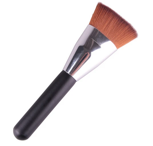 2015 Hot Makeup Brusher Sale High Quality Synthetic Hair Wood Handle