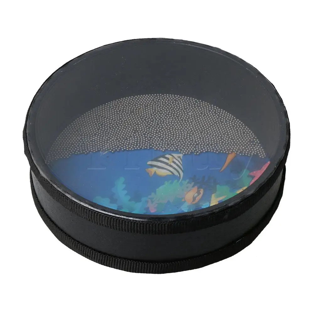 Yibuy Wave Bead Ocean Drum Musical Educational for Children 8 inch 10 inch