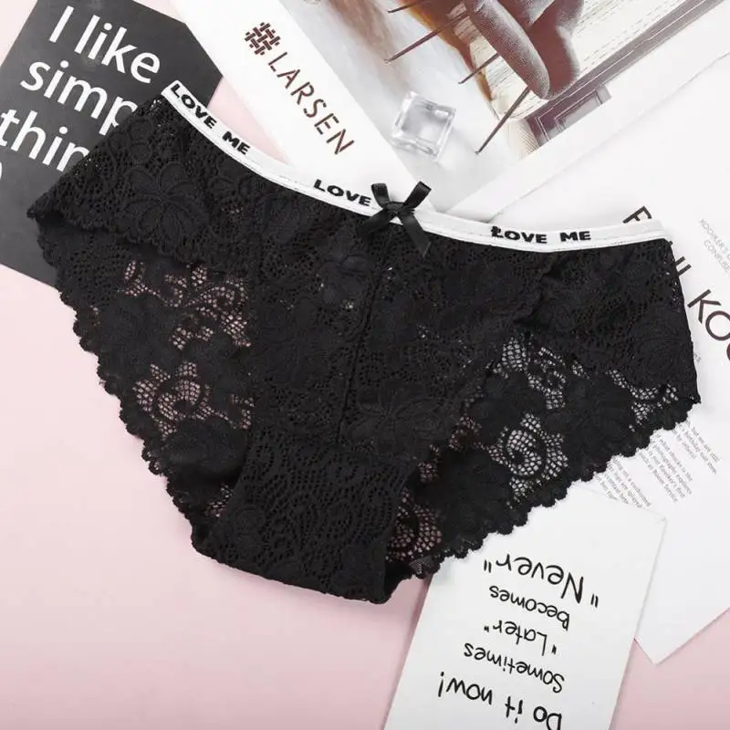 

Ladies Underwear Sexy Women Panties Fashion Fancy Lace Cozy Lingerie Tempting Pretty Briefs Cotton Seamless Intimates