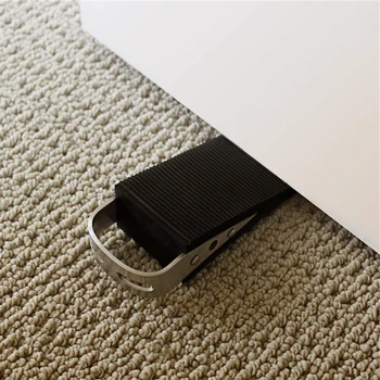 

Rubber Door Stops Slippery Door Stopper Wedge Bumpers Rubber Doors Holder on Floor Protector Silent Funny Home Door Stopper