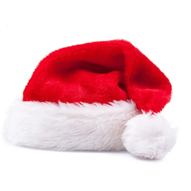 plush christmas hat kids cute christmas hats for home party christmas cap