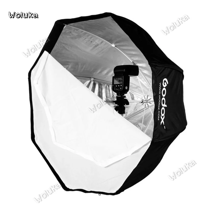 Godox 120 см 4" зонт Octagon Softbox мягкий свет зонт Flash Studio софтбокс с отражателем для студийная вспышка Speedlite CD40 T03