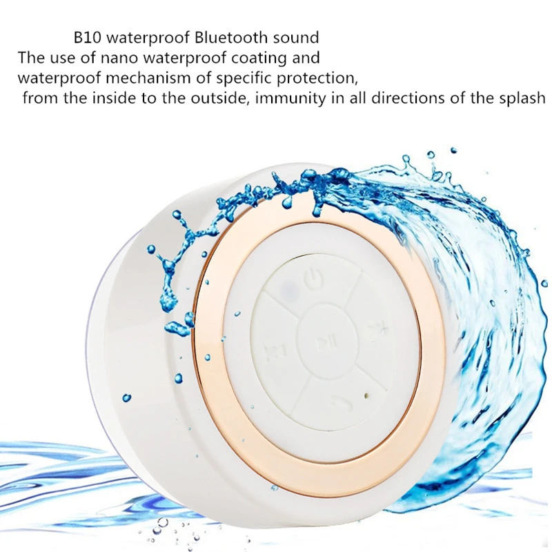 led shower light with bluetooth speaker