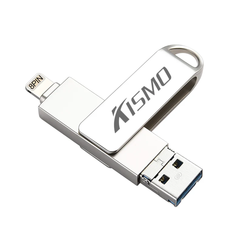 USB флеш накопитель Kismo OTG 2016 U диск мини флешка для iPhone X 8 7 6 Plus 5S ipad Mini Air Samsung A3 A5 A7 S6