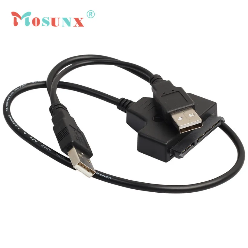 

Adapter Converter Cable New HD HDD Hard Drive Adapter Converter Cable USB 2.0 to IDE SATA S-ATA 2.5 0418 drop shipping