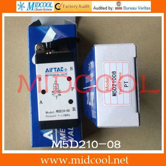 

Original AirTAC Control valve(5/2way) M5 Series M5D210-08