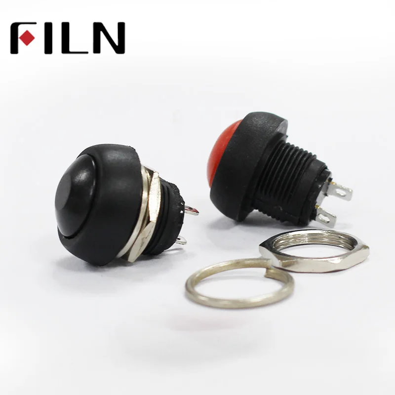 Plastic housing PBS-33B 1A 250V 1no1nc or 2no2nc mini momentary latching type push button switch | Обустройство дома