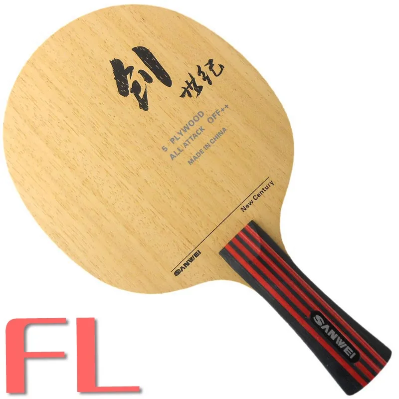 Sanwei CS( век) Настольный теннис(PingPong) лезвие - Цвет: FL  long handle