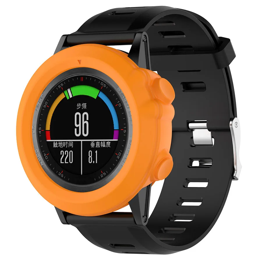 Тонкий силиконовый чехол защитный чехол для Garmin Fenix 3/3HR/3 Sapphire/Quaitx 3/Tactix Bravo Смарт-часы резиновый мягкий чехол