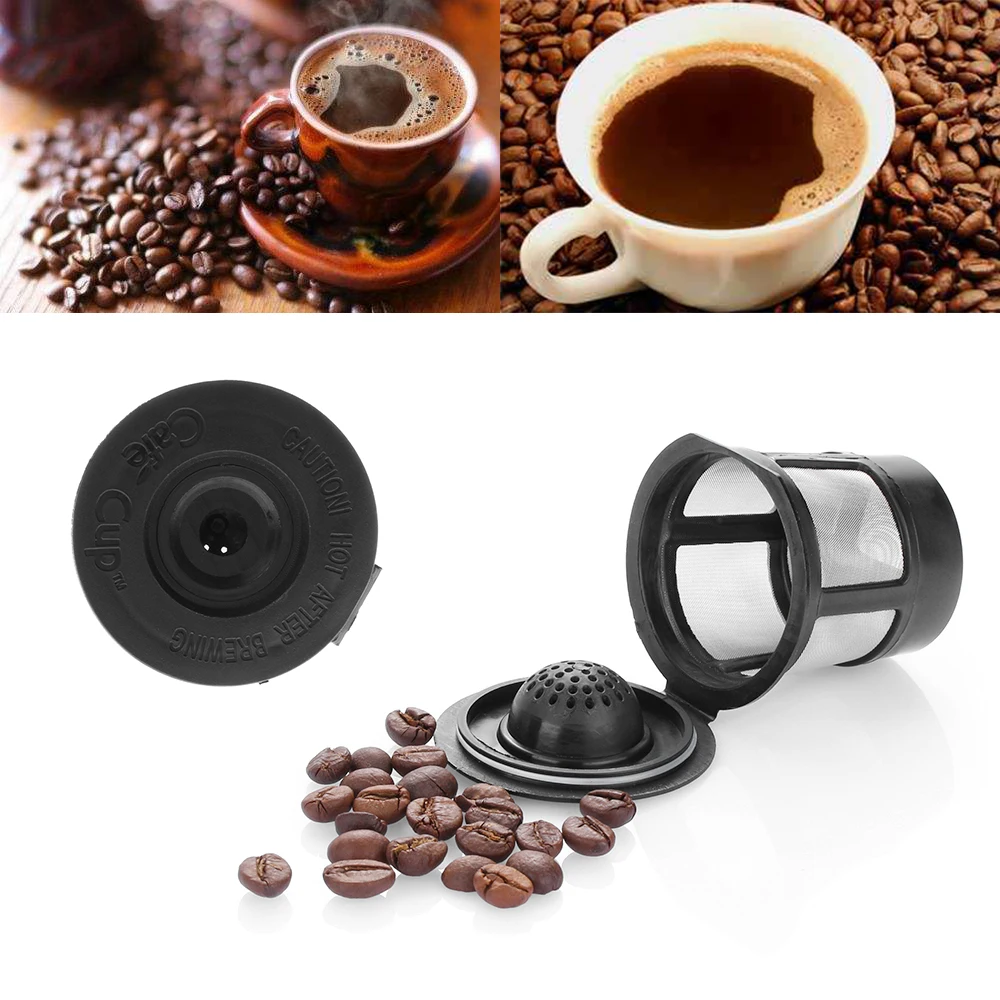 1PCS Reusable Replacement Coffee Filter Refillable Capsules Holder For