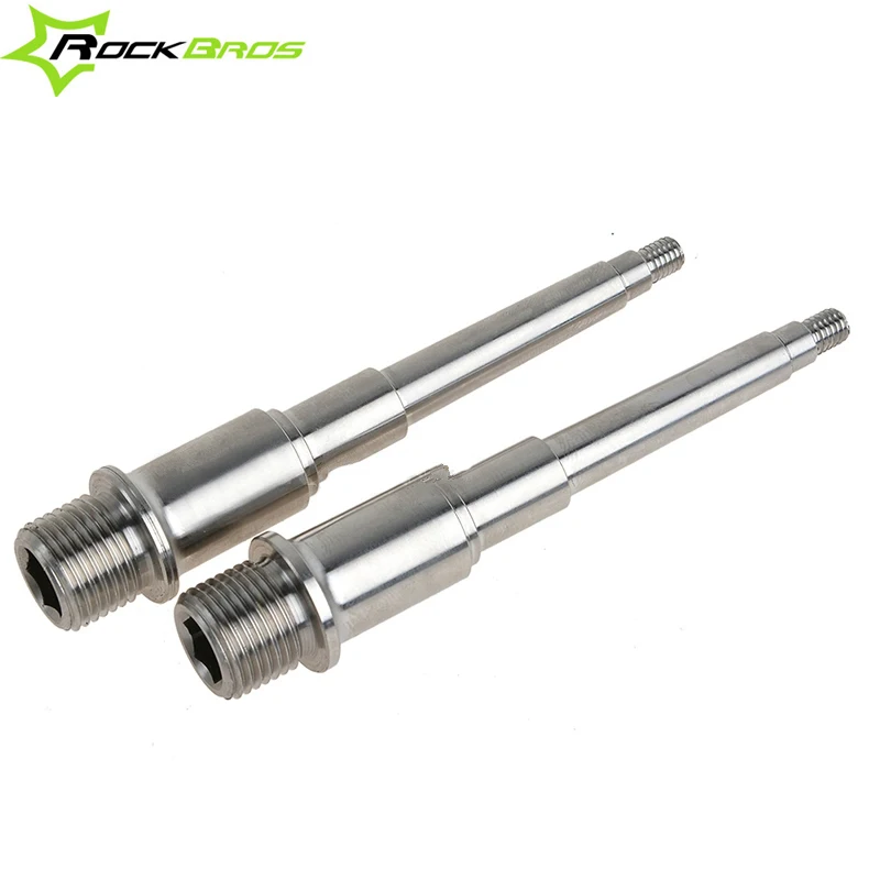 ROCKBROS MTB Titanium Ti Pedal Spindle Axle for Bike Bicycle Crank Acid