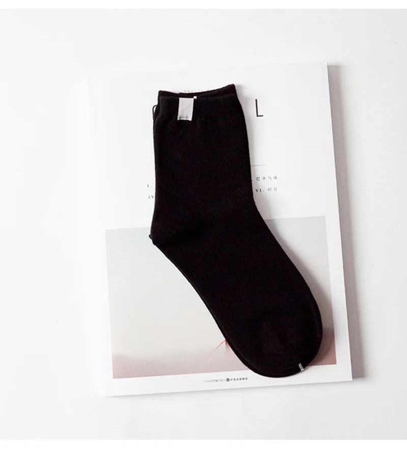Hot sale women's socks short Korean fashion autumn casual comfortable solid womens socks Explosion models Female Thermal Warm Socks